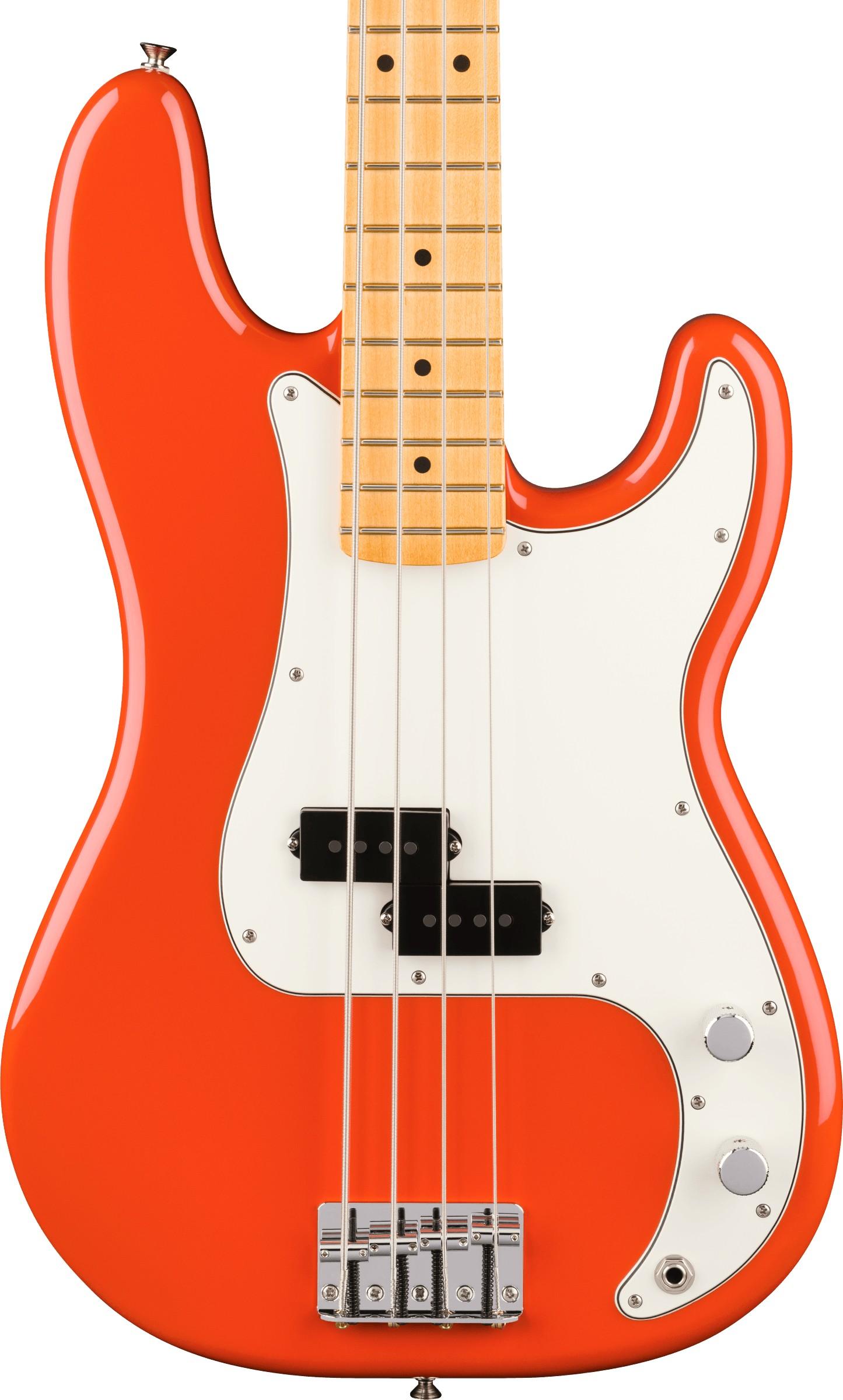 Fender Player II Precision Bass in Rallye Orange - Andertons Music Co